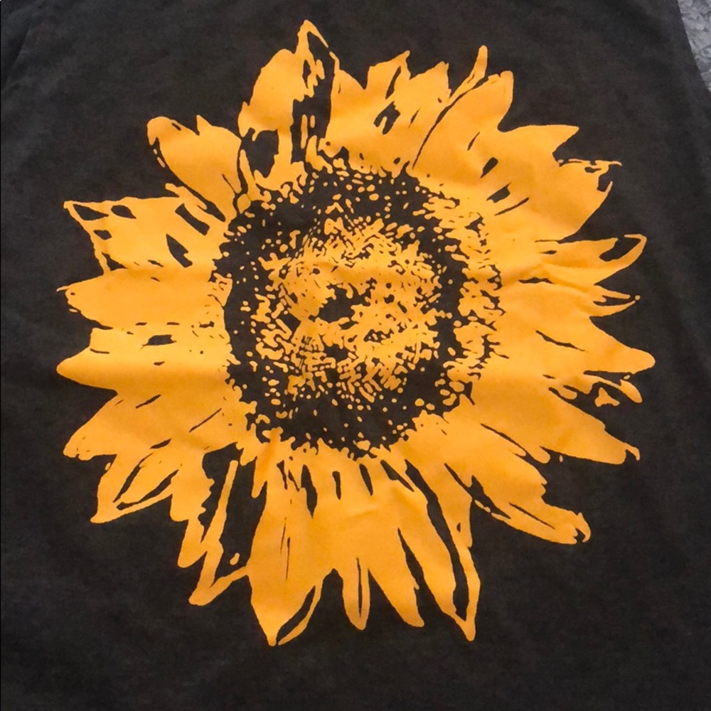 Sunflower tank top